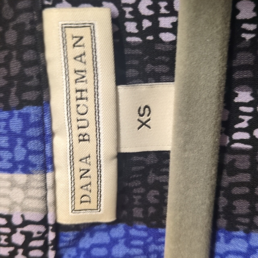 Bundle of 2 Dana Buchman Blue Green And Blue Gray Tunic Tops - Picture 4 of 7
